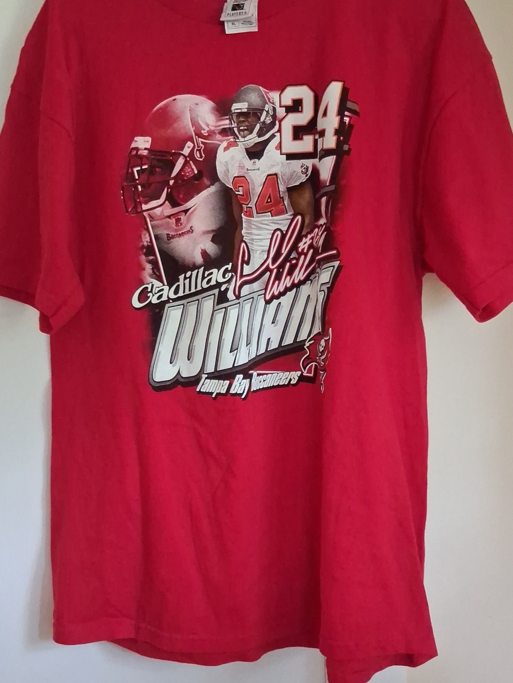 Tampa Bay Buccaneers CADILLAC WILLIAMS NFL shirt